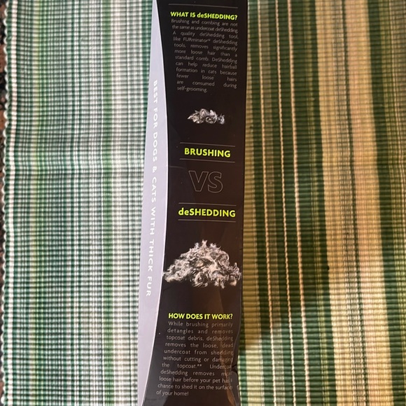 NIB FURminator Grooming Rake for dogs/cats. - Picture 7 of 7